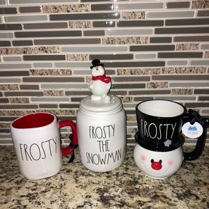 Rae Dunn FROSTY THE SNOWMAN Bundle